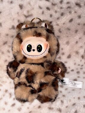 Lafufu Brown Neutral Custom Leopard Print